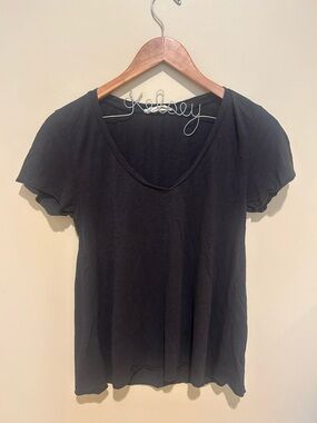 American Vintage Classic Black V-Neck Women’s Tee Size M Cotton&Viscose
Blend